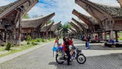 Cerita Pria Karawang Keliling Indonesia Pakai Motor, Kerja Kuli Bangunan saat Uang Menipis