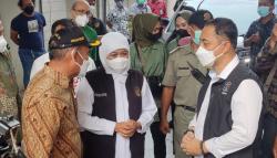 Jenguk Korban Seluncuran Kenpark Surabaya, Ini Pesan Menko PMK Muhadjir Effendy