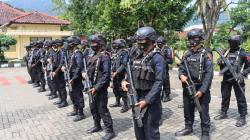263 Calon Bertarung di Pilkades Serentak, Polres Sukabumi Kerahkan Brimob Bersenjata Lengkap