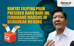 Infografis Ferdinand Marcos Jr Dijagokan Menang Pilpres Filipina