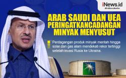 Infografis Arab Saudi dan UEA Peringatkan Cadangan Minyak Menyusut
