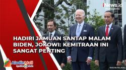 Hadiri Jamuan Santap Malam Biden, Jokowi: Kemitraan Ini Sangat Penting