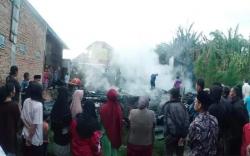 Rumah Tua Dihuni Nenek-Nenek Ludes Terbakar, Api Muncul saat Korban Hendak Salat Subuh