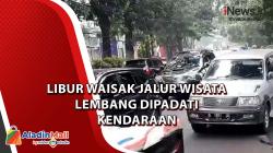 Libur Waisak Jalur Wisata Lembang Dipadati Kendaraan