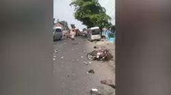 Polisi Masih Dalami Penyebab Kecelakaan Elf Maut di Purwasari Karawang