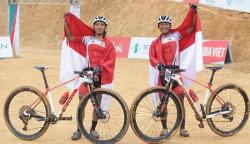 Dua Atlet MTB Indonesia Borong Medali SEA Games 2021