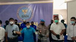 Oknum Polisi Ditangkap BNNP Kalbar Kasus Narkoba, Barang Bukti Sabu 200 Gram Dimusnahkan