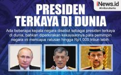 Infografis Presiden Terkaya di Dunia