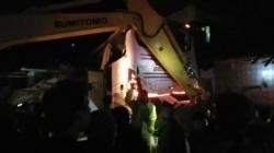 Bus Maut Tewaskan 3 Orang di Ciamis Dievakuasi Pakai Alat Berat, Bagian Depan Hancur