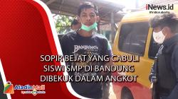 Sopir Bejat yang Cabuli Siswi SMP di Bandung Dibekuk Dalam Angkot<