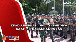 KSAD Apresiasi Inovasi Babinsa saat Menjalankan Tugas