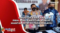 Emosi Diceraikan, Pria Asal Pakistan Bunuh Mantan Istri di Tasikmalaya