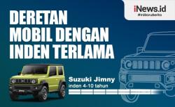 Infografis Mobil Inden Paling Lama, Nomor 1 Harus Nunggu Sampai 10 Tahun