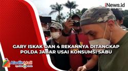 Video Gary Iskak dan 4 Rekannya Ditangkap Polda Jabar usai Konsumsi Sabu