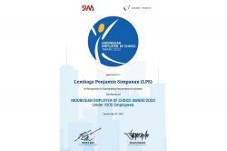 Sukses Kelola dan Tingkatkan Produktivitas SDM, LPS Raih Anugerah Employer of Choice 2022