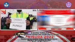 Viral Aksi Wisudawan Kritik Pungli di Unsrat Manado, Rektorat Terkejut