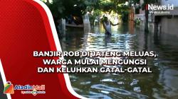 Banjir Rob di Jateng Meluas, Warga Mulai Mengungsi dan Keluhkan Gatal-Gatal
