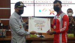  Atlet Jepara Peraih Medali SEA Games Vietnam Dapat Tali Asih dan Diarak Keliling Kota