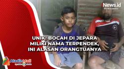 Unik! Bocah di Jepara Miliki Nama Terpendek, Ini Alasan Orangtuanya