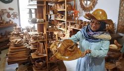Industri Rumahan di Situbondo Berbahan Limbah Kayu Diekspor ke Jepang hingga Amerika