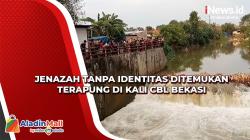 Jenazah Tanpa Identitas Ditemukan Terapung di Kali CBL Bekasi