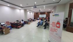 MNC Peduli Gelar Donor Darah, Karyawan : Efek Tubuh Saya Jadi Lebih Segar 