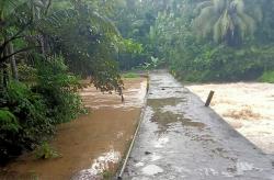 Sungai Prambutan Banjir, Ratusan Kepala Keluarga di Gunungkidul Terisolir