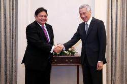 Apresiasi Kerja Sama Bilateral, Menko Airlangga Harap Bisa Tingkatkan Perdagangan dan Investasi dengan Singapura 