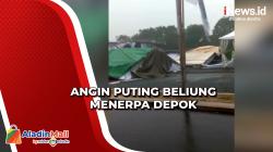 Angin Puting Beliung Menerpa Depok