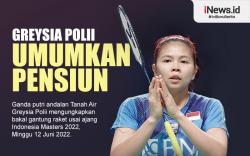 Infografis Greysia Polii Umumkan Pensiun dari Bulu Tangkis