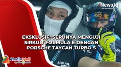 Eksklusif! Serunya Menguji Sirkuit Formula E dengan Porsche Taycan Turbo S