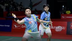 Hasil Indonesia Masters 2022: Apriyani/Fadia Libas Duo Malaysia, Jumpa Ganda China di Final