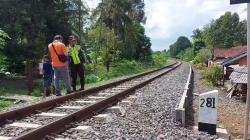 Tragis, Pulang Pengajian, Nenek Tewas Tertabrak Kereta di Manonjaya Tasikmalaya<