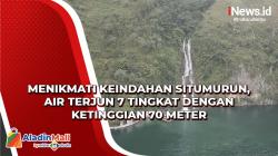 Menikmati Keindahan Situmurun, Air Terjun 7 Tingkat dengan Ketinggian 70 Meter