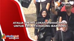 Atalia Praratya Tinjau Lokasi Pemakaman untuk Eril di Cimaung Bandung