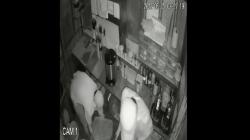 2 Maling Bobol Kedai Minuman Ringan di Palembang, Aksinya Terekam CCTV