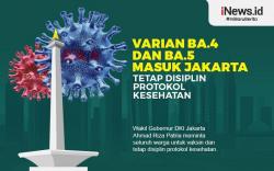 Infografis Varian BA.4 dan BA.5 Masuk Jakarta