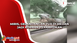Miris, Gelandangan Tua di Medan Jadi Korban Perampokan