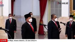 Reshuffle Kabinet, Ini 2 Menteri dan 3 Wamen yang Dilantik Jokowi