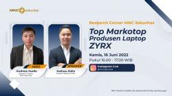 IG Live Research Corner Hari Ini : Top Markotop Produsen Laptop ZYRX<