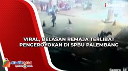 Viral, Belasan Remaja Terlibat Pengeroyokan di SPBU Palembang