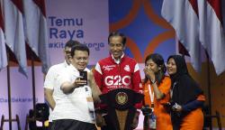 Presiden Jokowi Temui Ribuan Alumni Peserta Kartu Prakerja