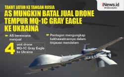 Infografis AS Mungkin Batal Kirim Drone Tempur MQ-1C Gray Eagle ke Ukraina