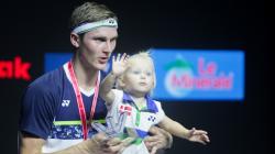 Momen Viktor Axelsen Juara Indonesia Open 2022