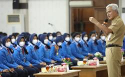 Ganjar ke Siswa Taruna Nusantara: Ingat Tujuanmu Tak Tercapai kalau Kamu Diganggu