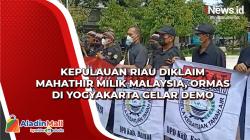 Kepulauan Riau Diklaim Mahathir Milik Malaysia, Ormas di Yogyakarta Gelar Demo