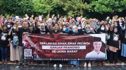 Ratusan Emak-emak Pencinta Ganjar di Kuningan Deklarasikan Dukungan