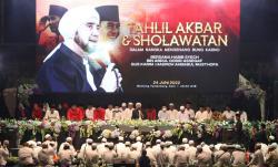  Tahlilan Bung Karno, Habib Syech Lantunkan Tembang Ciptaan Sunan Kalijaga untuk Ganjar<