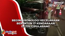 Begini Kronologi Kecelakaan Beruntun 17 Kendaraan di Tol Cipularang