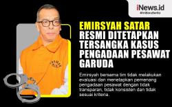 Infografis Emirsyah Satar Resmi Ditetapkan Tersangka Kasus Pengadaan Pesawat Garuda